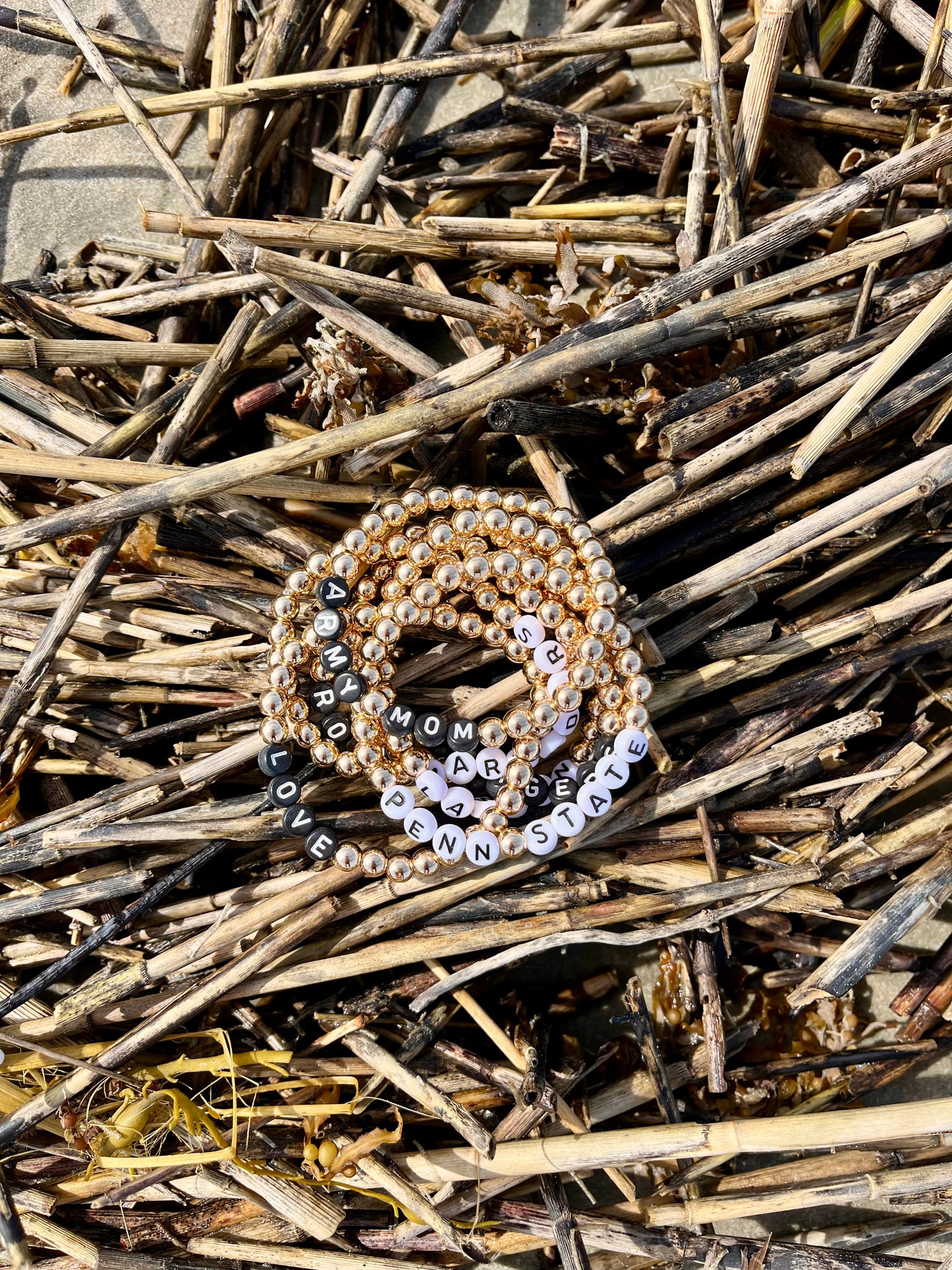 Black & White Collection in Gold