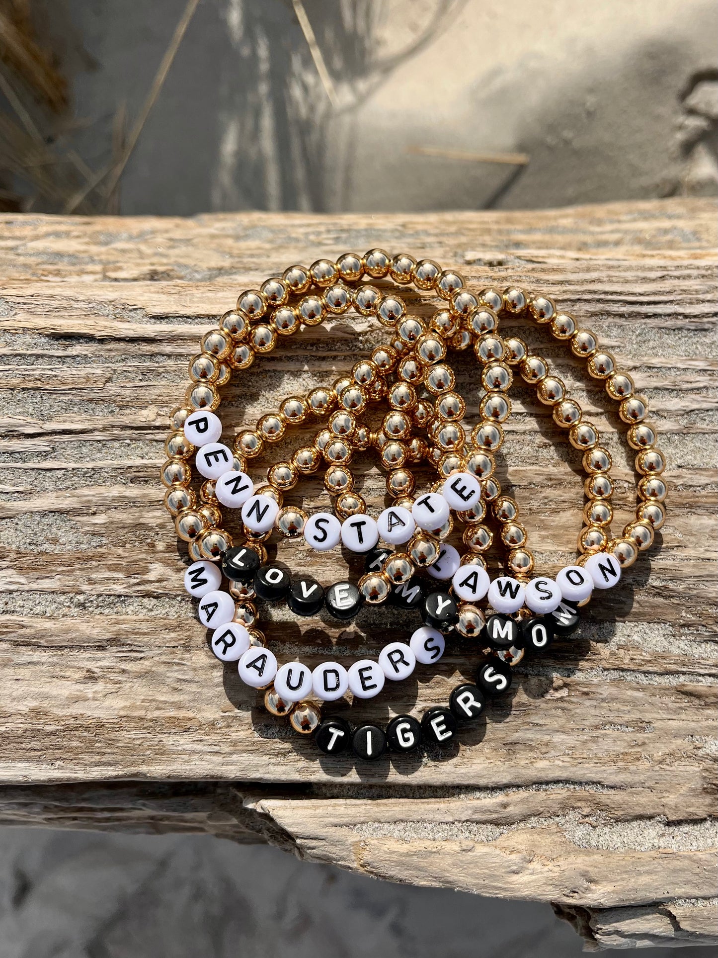 Black & White Collection in Gold