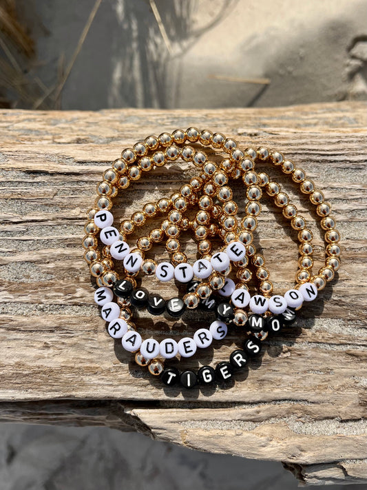 Black & White Collection in Gold