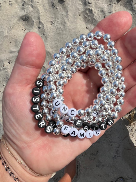 Black & White Collection in Silver
